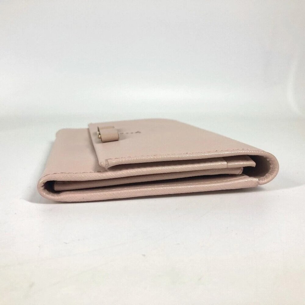 Salvatore Ferragamo With strap Vara Ribbon Pouch Flap Clutch bag Leather pink - Picture 5 of 16